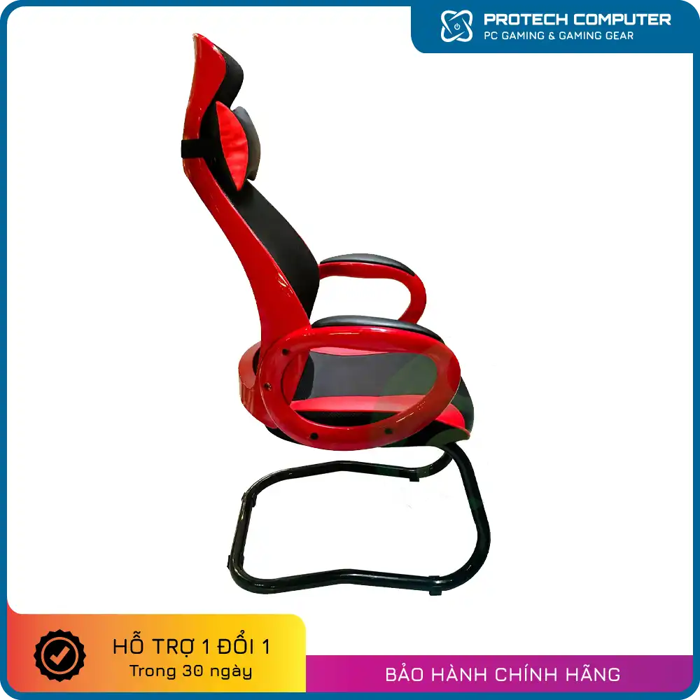 Ghế chơi Gaming – Quán Net HQ-G62 (Khung đúc - đệm mút đúc - kèm gối đầu)